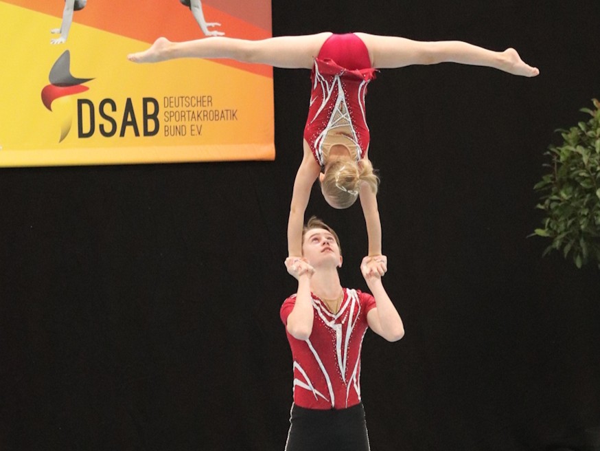 [strong]Akro Mixed Paar[/strong][br]Sportart: Sportakrobatik[br]Verein: Dresdner Sportclub 1898 e.V.