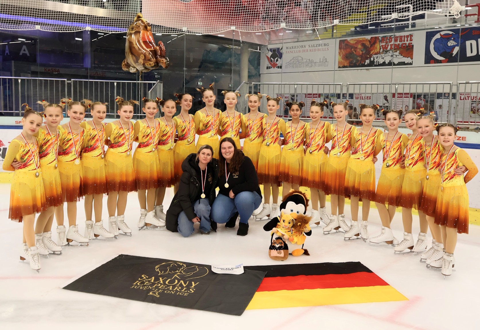 [strong]Saxony Ice Pearls - Juvenile[/strong][br]Sportart: Eiskunstlaufen[br]Verein: Dresdner Eislauf-Club e.V.