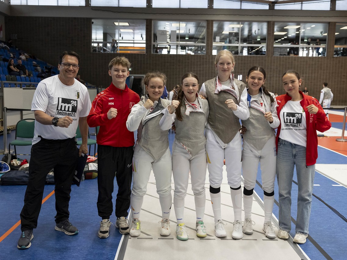 [strong]Team U17 Damenflorett[/strong][br]Sportart: Fechten[br]Verein: Dresdner Fecht-Club 1998 e.V.